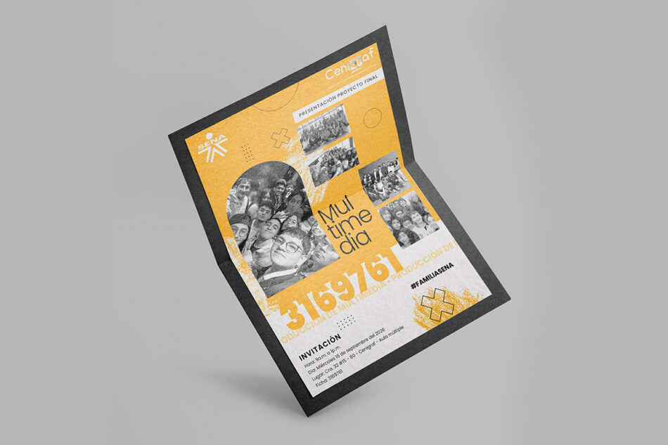 El Sena es familia: El día que la Ficha 3169761 de Multimedia presentó en CENIGRAF proyecto final